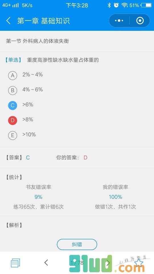 骨科主任医师资格考试习题精编小程序截图