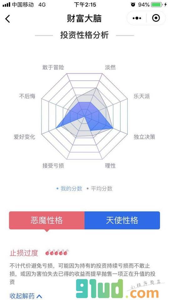 财富大脑iWB小程序截图