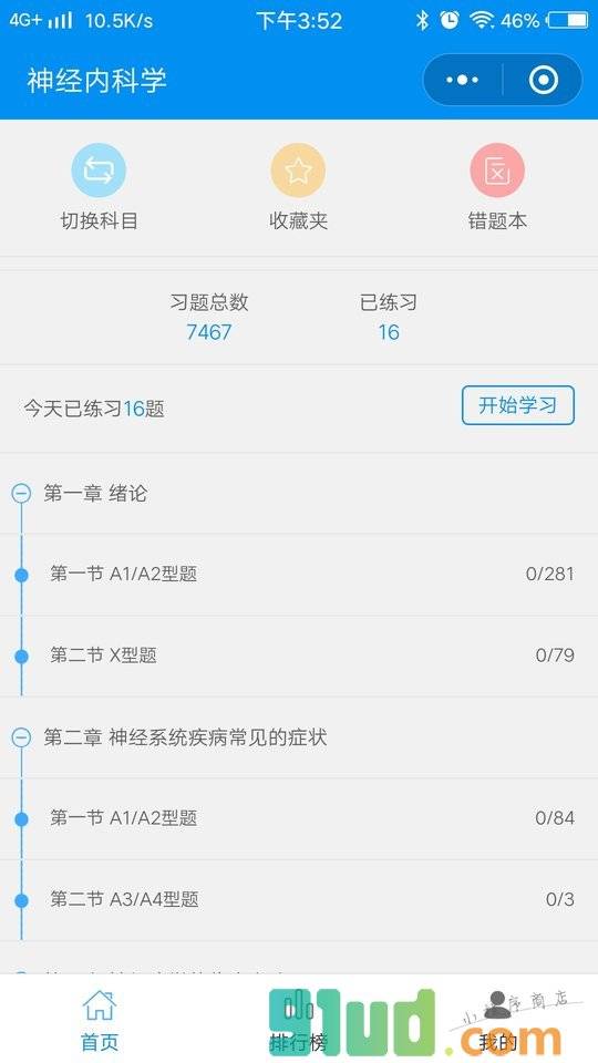 神经内科主任医师考试冲刺模拟卷小程序截图