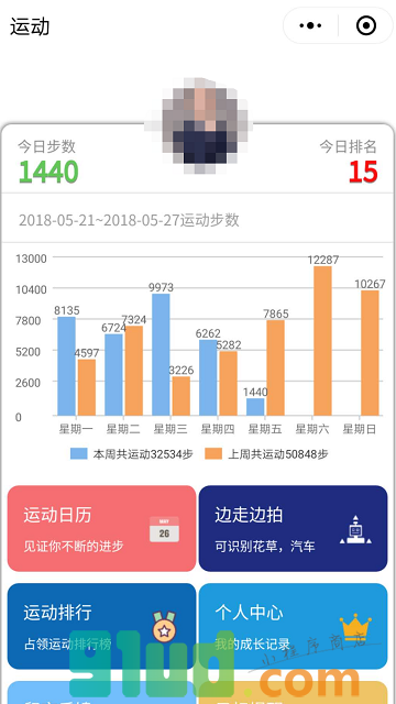 卡路里工厂小程序截图
