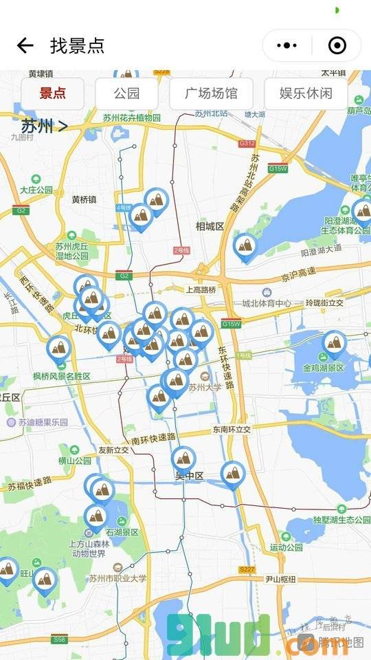 找景点儿小程序截图