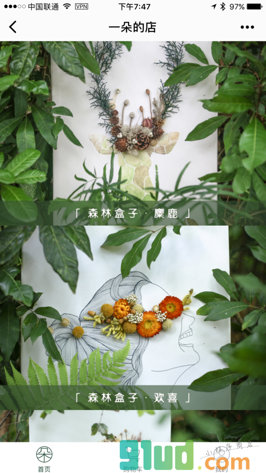 一朵植物小程序截图