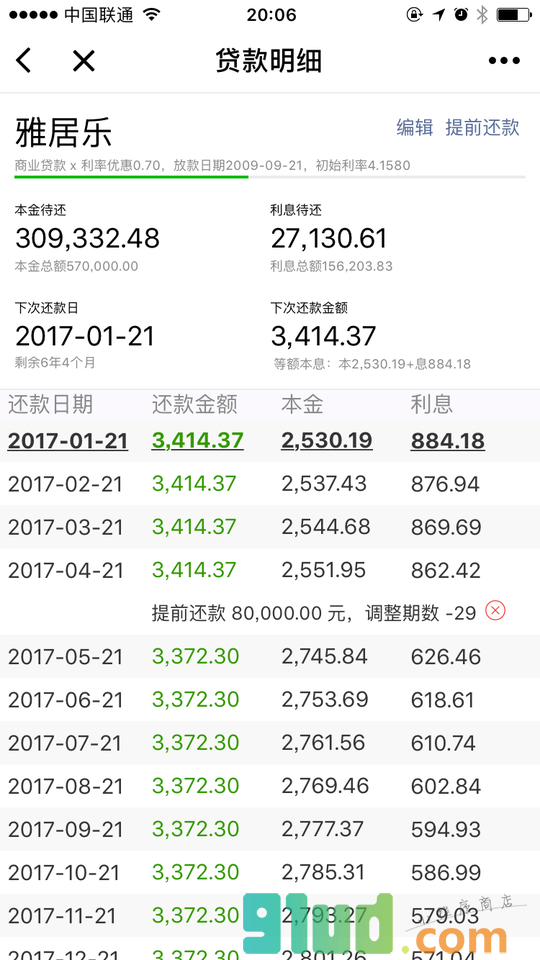 100房贷助手小程序截图