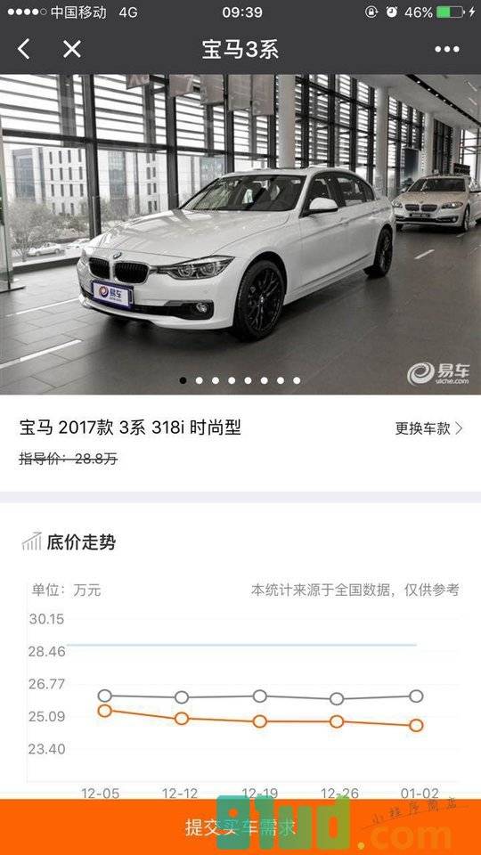 惠买车汽车商城小程序截图