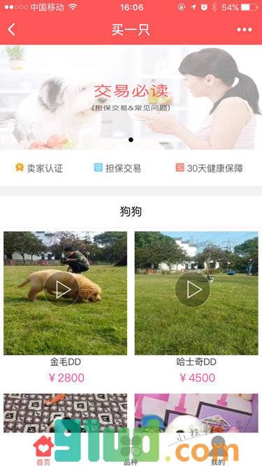 买一只小程序截图