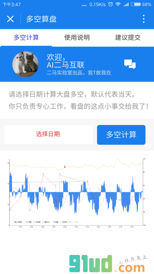多空算盘小程序截图