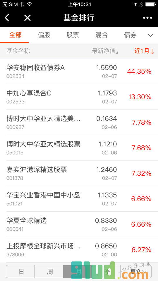 天天基金网+小程序截图