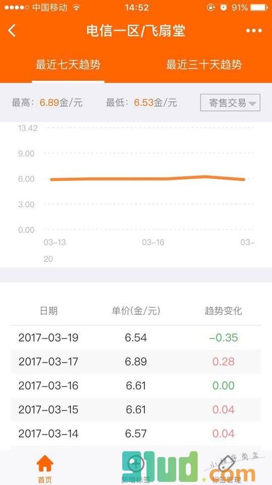 5173金币导购小程序截图