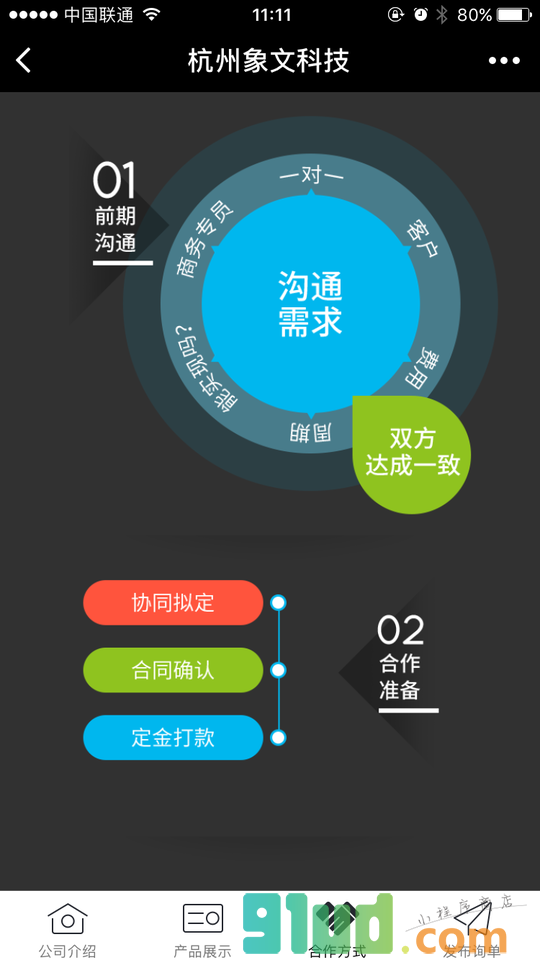 杭州象文科技小程序截图