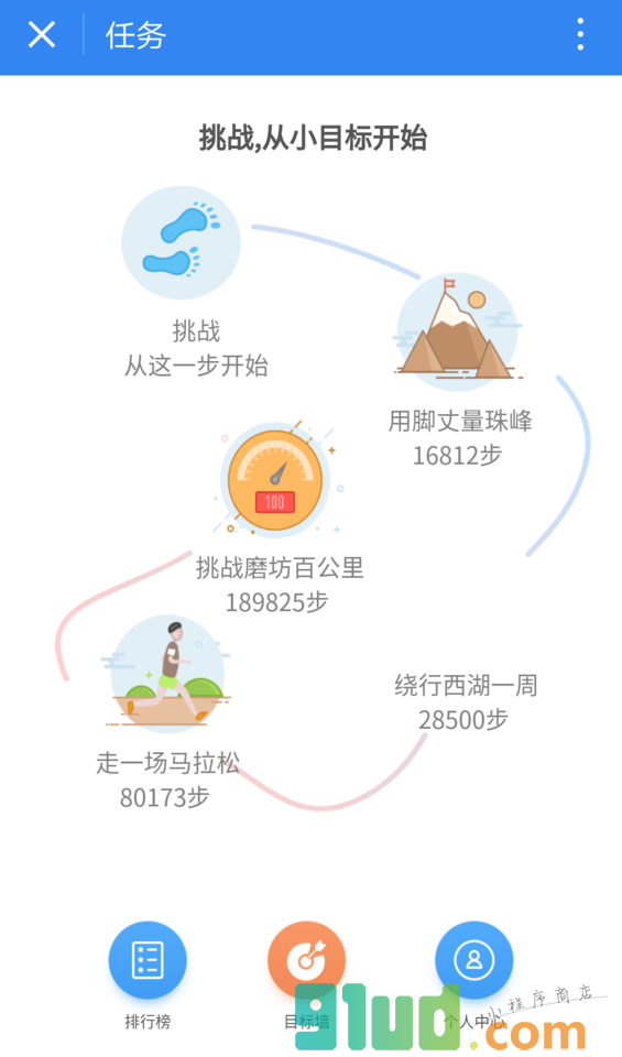 步数大PK小程序截图