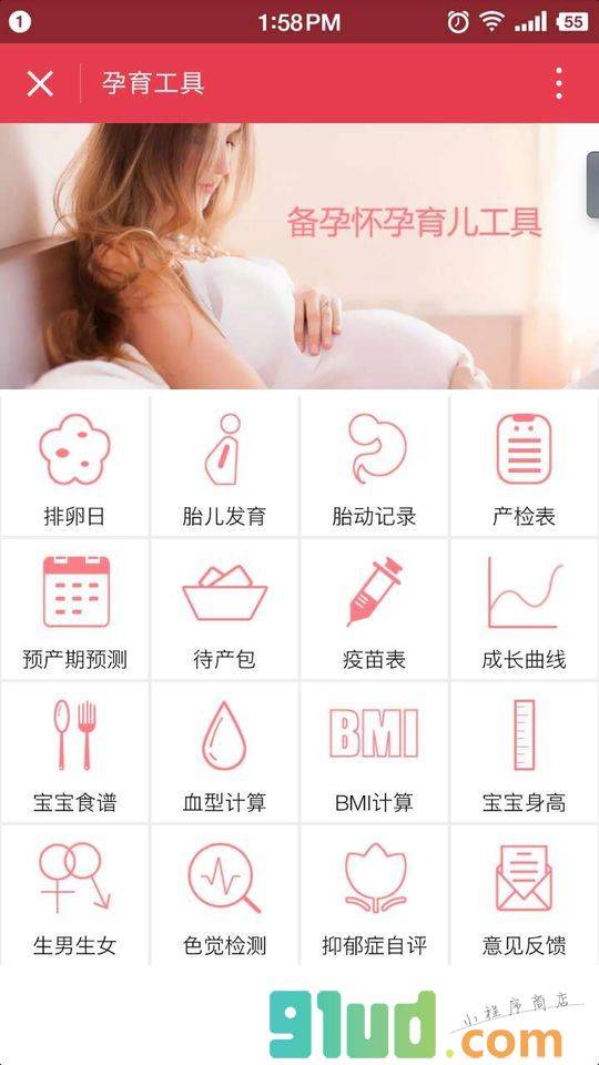 孕育工具大全小程序截图