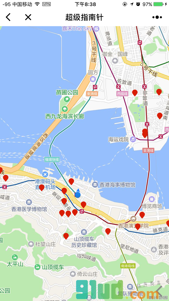 超级指南针小程序截图