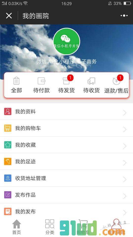 国立书画院小程序截图