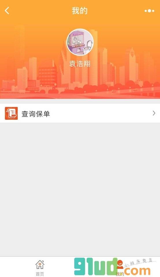 平安车险自助保小程序截图