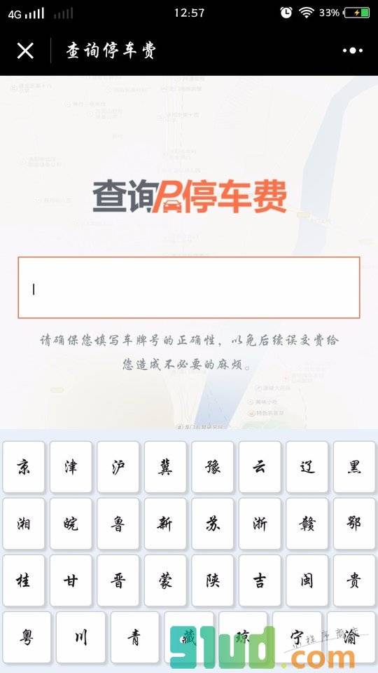 龙门石窟景区智慧停车场小程序截图