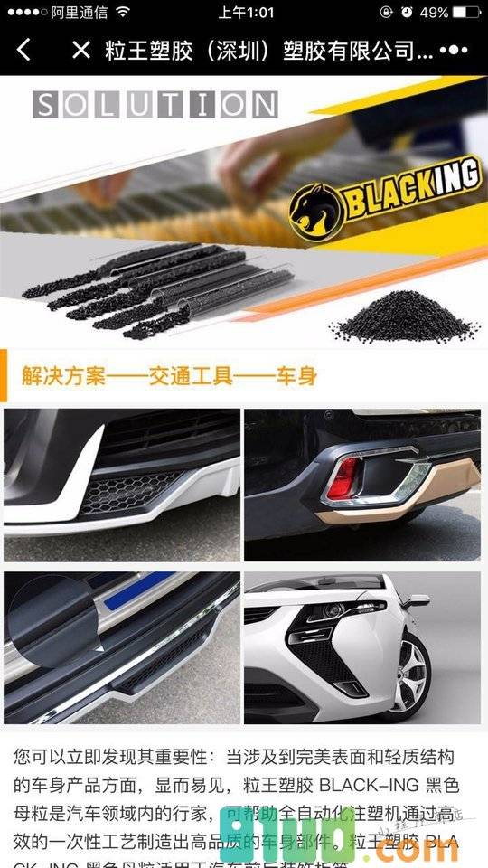 粒王黑色母小程序截图
