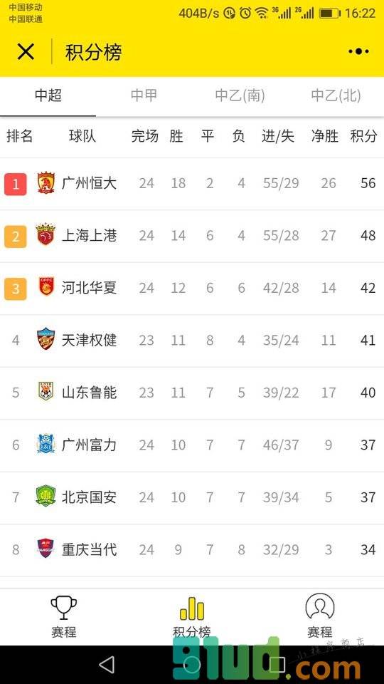 球比分小程序截图