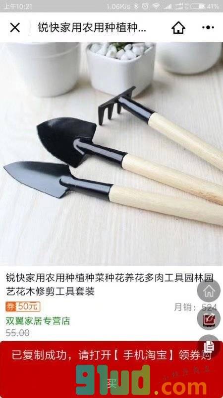 搜券王小程序截图