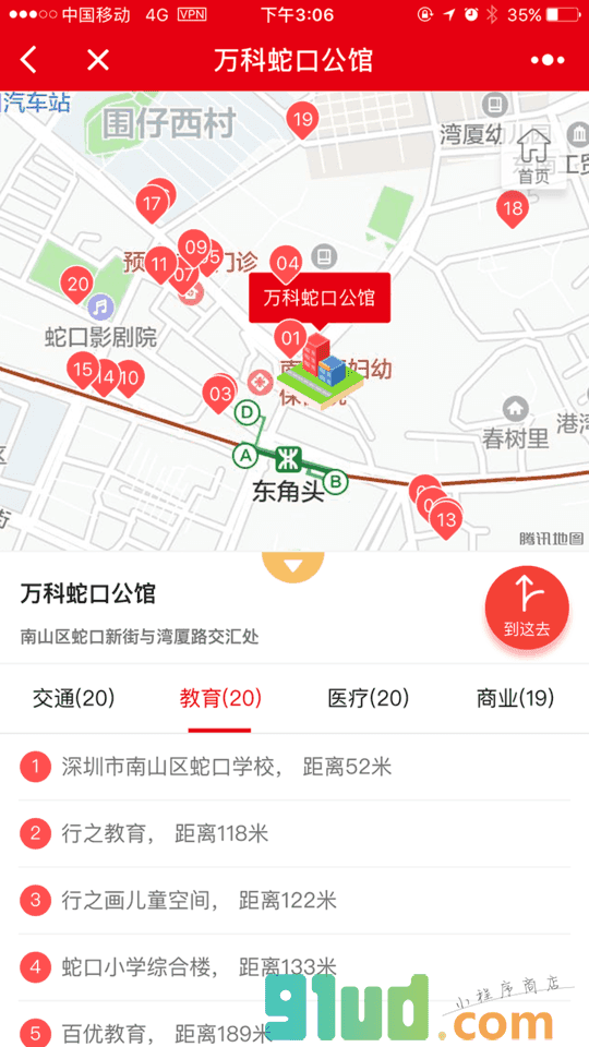 万科置业神器小程序截图