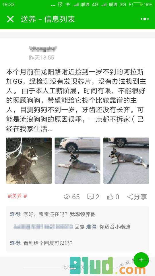 宠社小程序截图