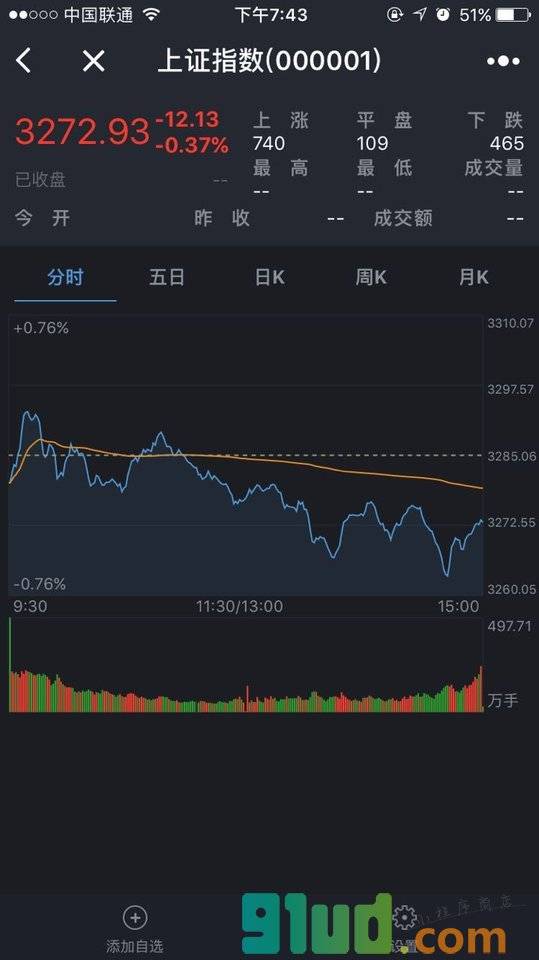 长江证券小程序截图