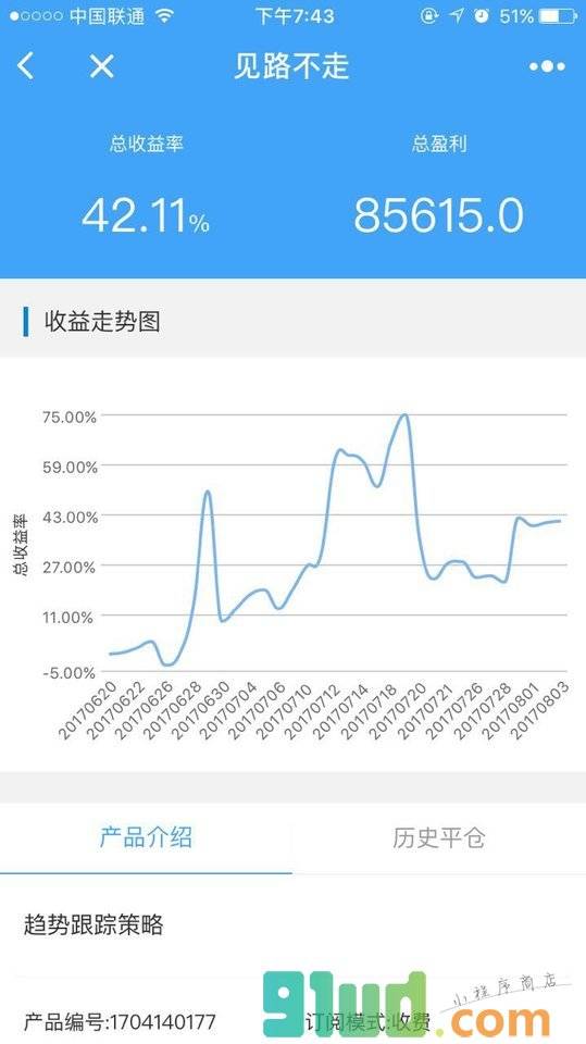 期货淘单小程序截图