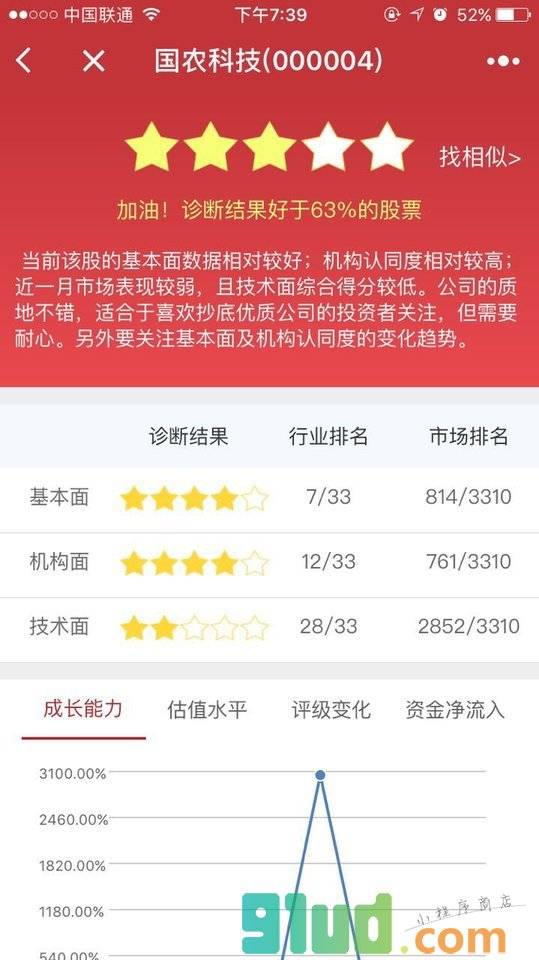 平安证券发现牛股小程序截图