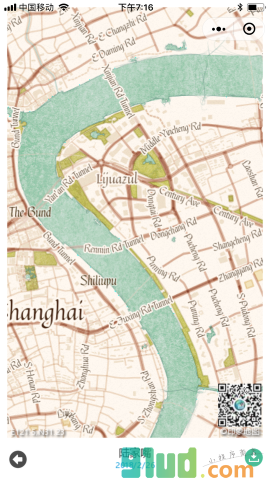 印象地图小程序截图