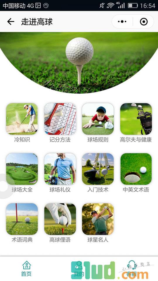 高球小王子小程序截图