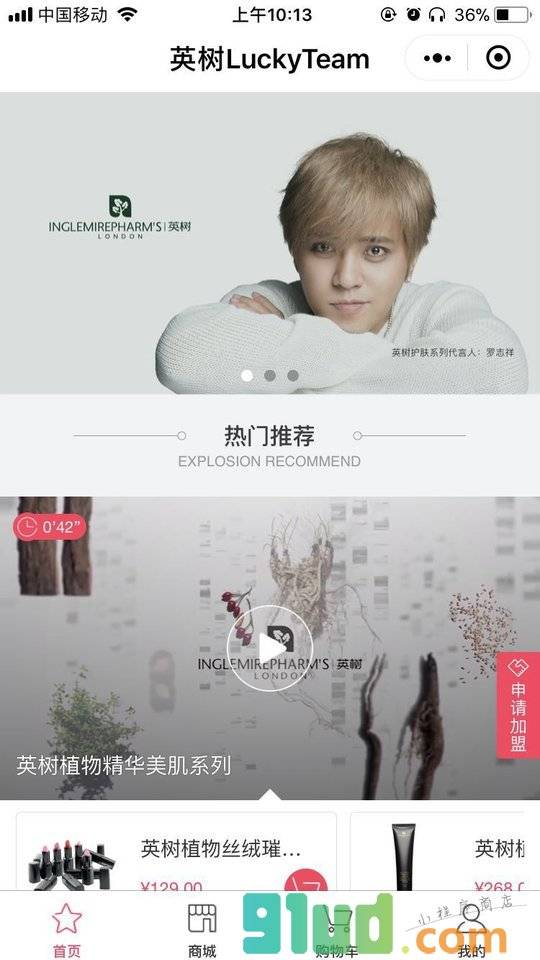英树LucyTeam小程序截图