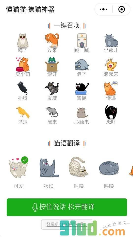 懂猫猫小程序截图