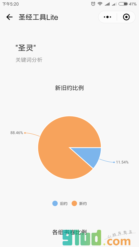 圣经工具Lite小程序截图