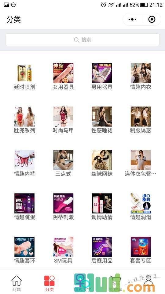 夫妻生活成人性玩具情趣网小程序截图
