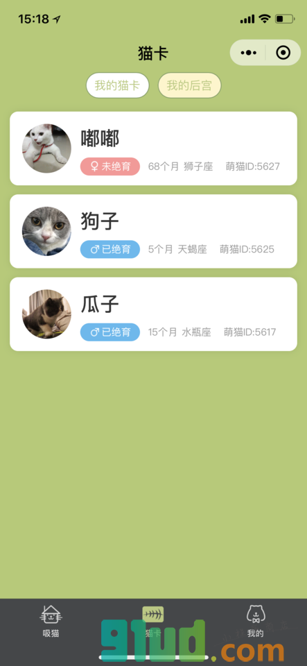 萌猫占领世界小程序截图