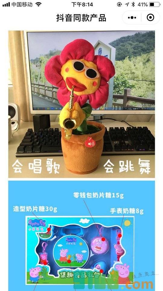 抖音同款产品小程序截图