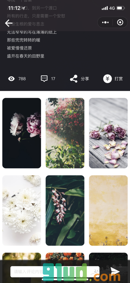 纸塘壁纸小程序截图
