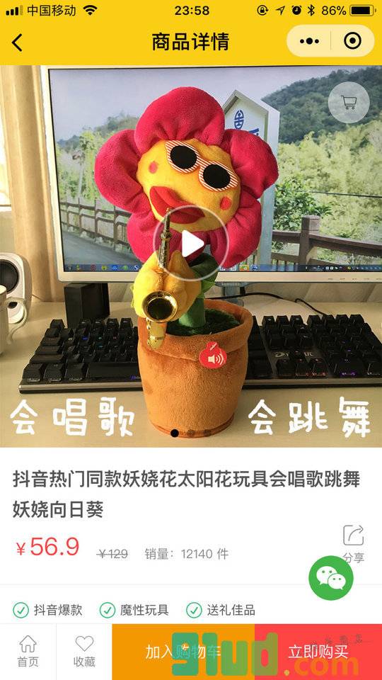 抖音爆款店小程序截图