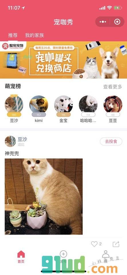 宠咖秀小程序截图