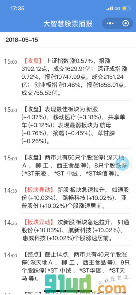 大智慧股民学校小程序截图