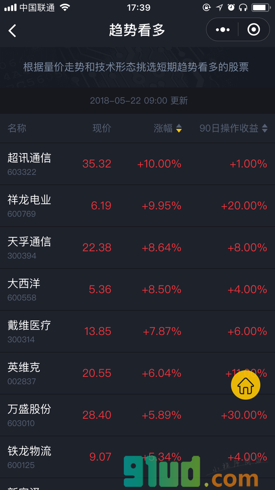 一智腾飞小程序截图