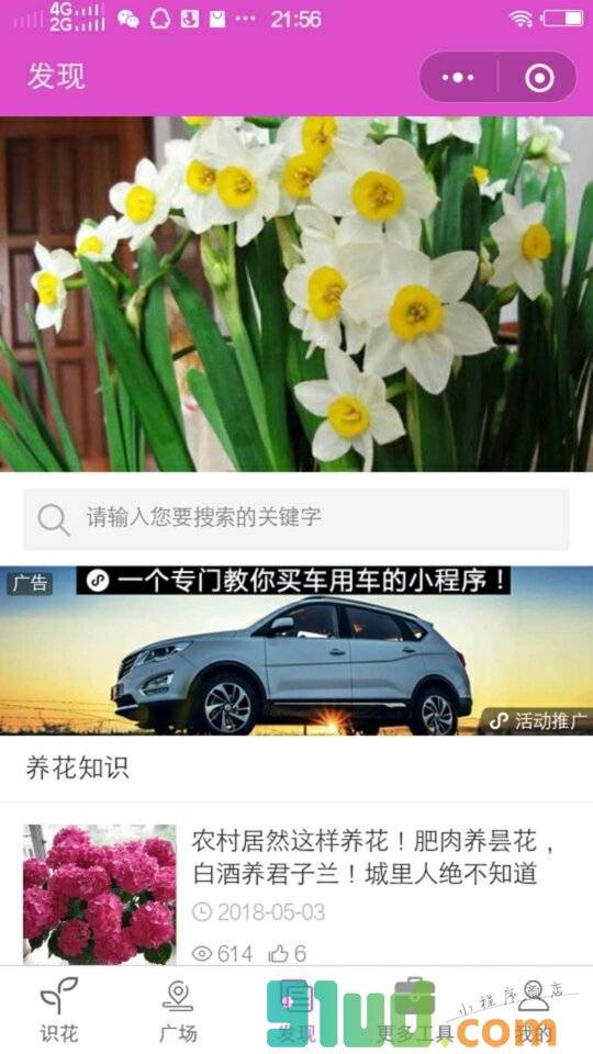 识花君Ai小程序截图