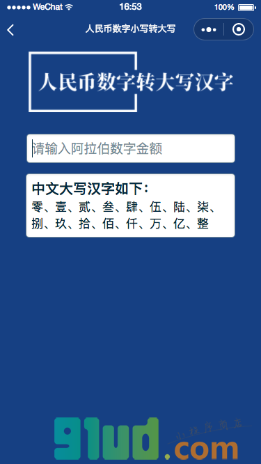 手机IP查询小程序截图