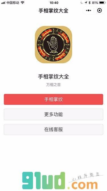 手相掌纹大全小程序截图