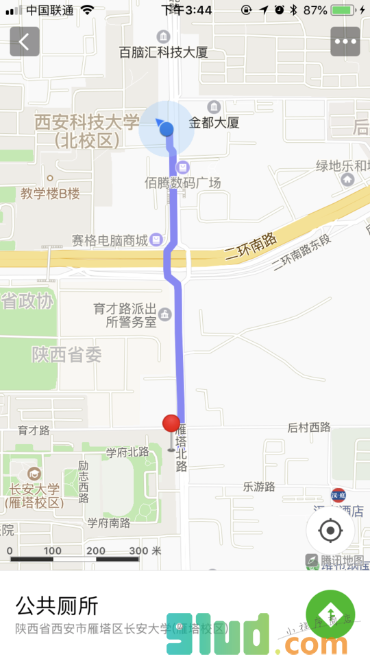 西安找厕所小程序截图
