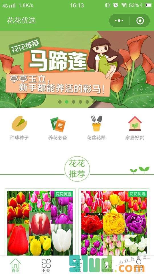 花花优选小程序截图