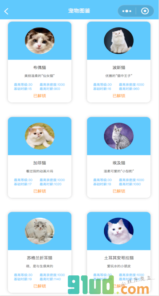 专注萌宠小程序截图