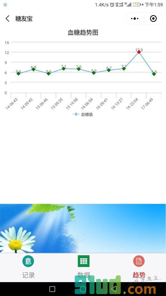 糖友宝小程序截图