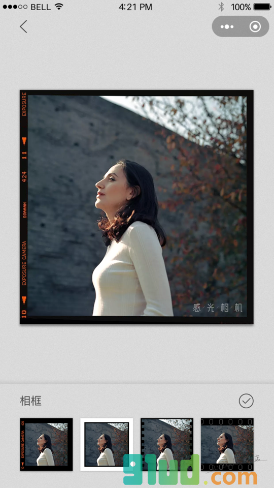 感光相机小程序截图
