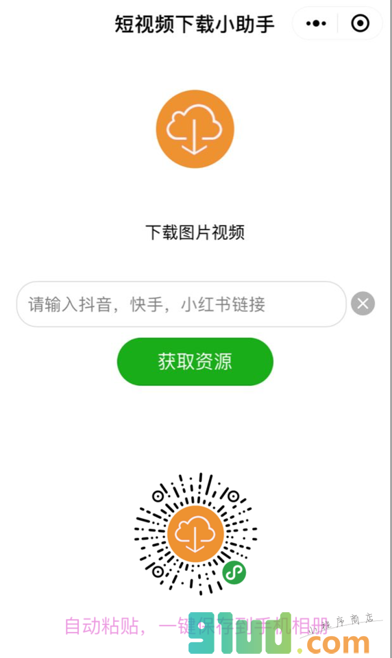 短视频下载小助手小程序截图