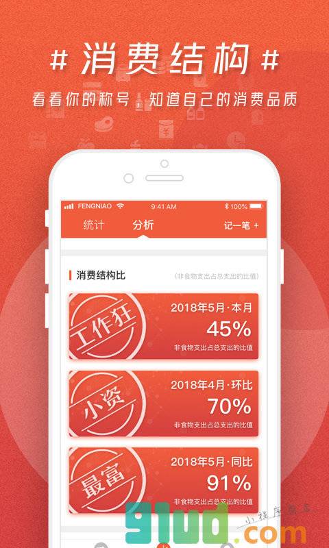 蜂鸟记账本小程序截图